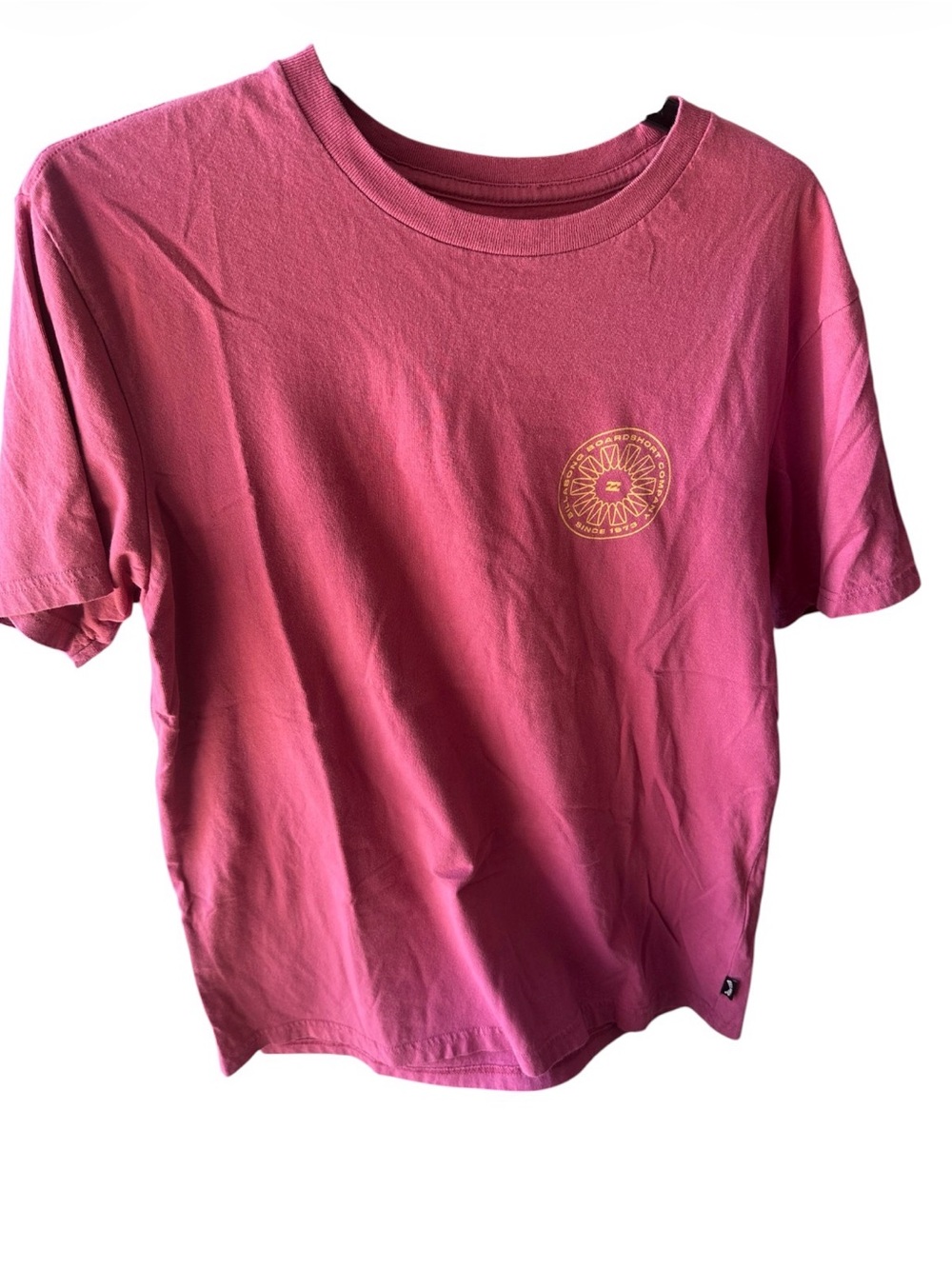 Billabong Pink Short Sleeve Graphic Tee